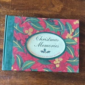 Christmas Memories Photo Album and Record Keeper